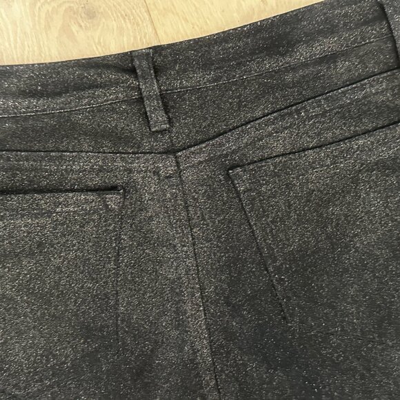 Jones New York Sparkle Denim Jeans Women’s 8 | Dark Wash Lexington Straight Fit - Picture 8 of 13